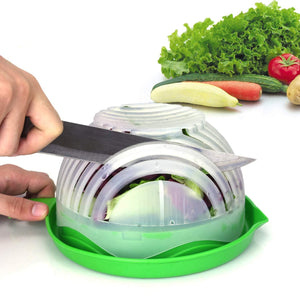 salad cutter bowl upgraded easy salad maker fast fruit vegetable salad chopper bowl fresh salad slicer