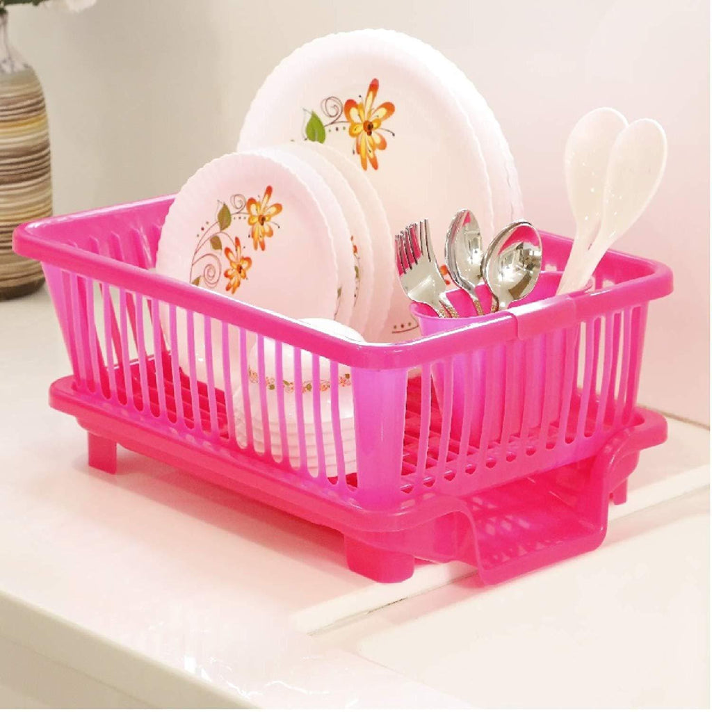 Kitchen Rack- 3-in-1 Kitchen Sink Cutlery Drying Racks