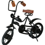 Antique Handicraft Wooden Iron Cycle for Home Decor