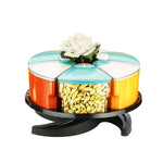 360 Degree Round Revolving Spice Racks (Set of 6)