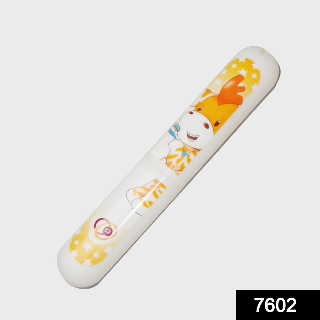 7602 plastic toothbrush cover case multi colour