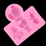 1137 3 different shape reusable popsicle moulds