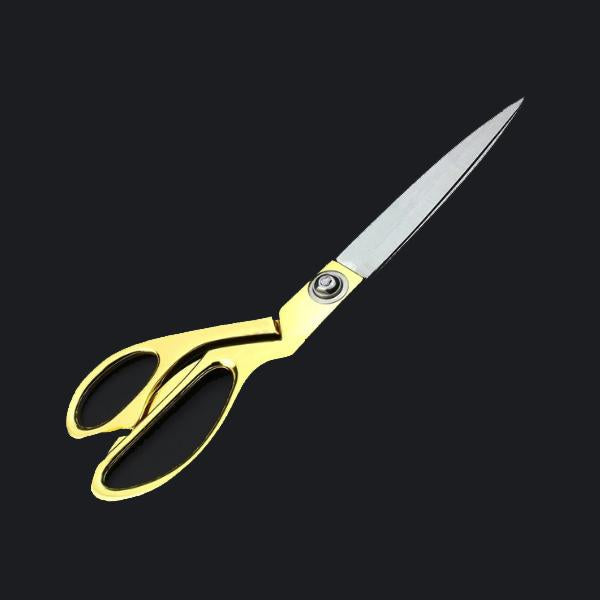 1546 stainless steel tailoring scissor sharp cloth cutting for professionals 8 5inch golden