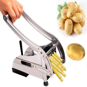 ambitionofcreativity in stainless steel home french fries potato chips strip cutter machine maker slicer chopper dicer