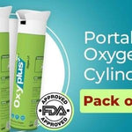 Oxyplus Portable Oxygen System 8 Ltr (Pack Of 2)