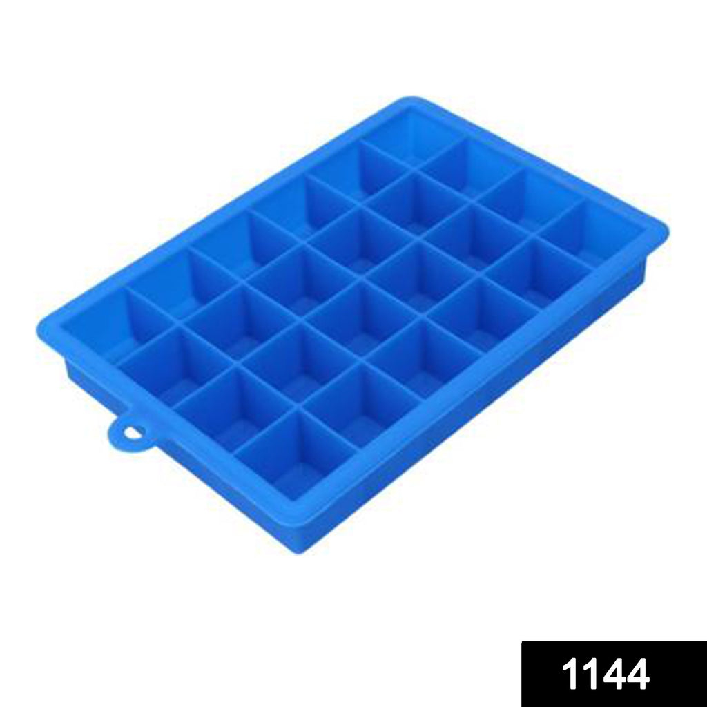 1144 silicone ice cube trays 2 pack 24 cavity per ice tray multicolour