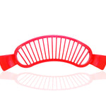 2084 plastic banana slicer cutter with handle