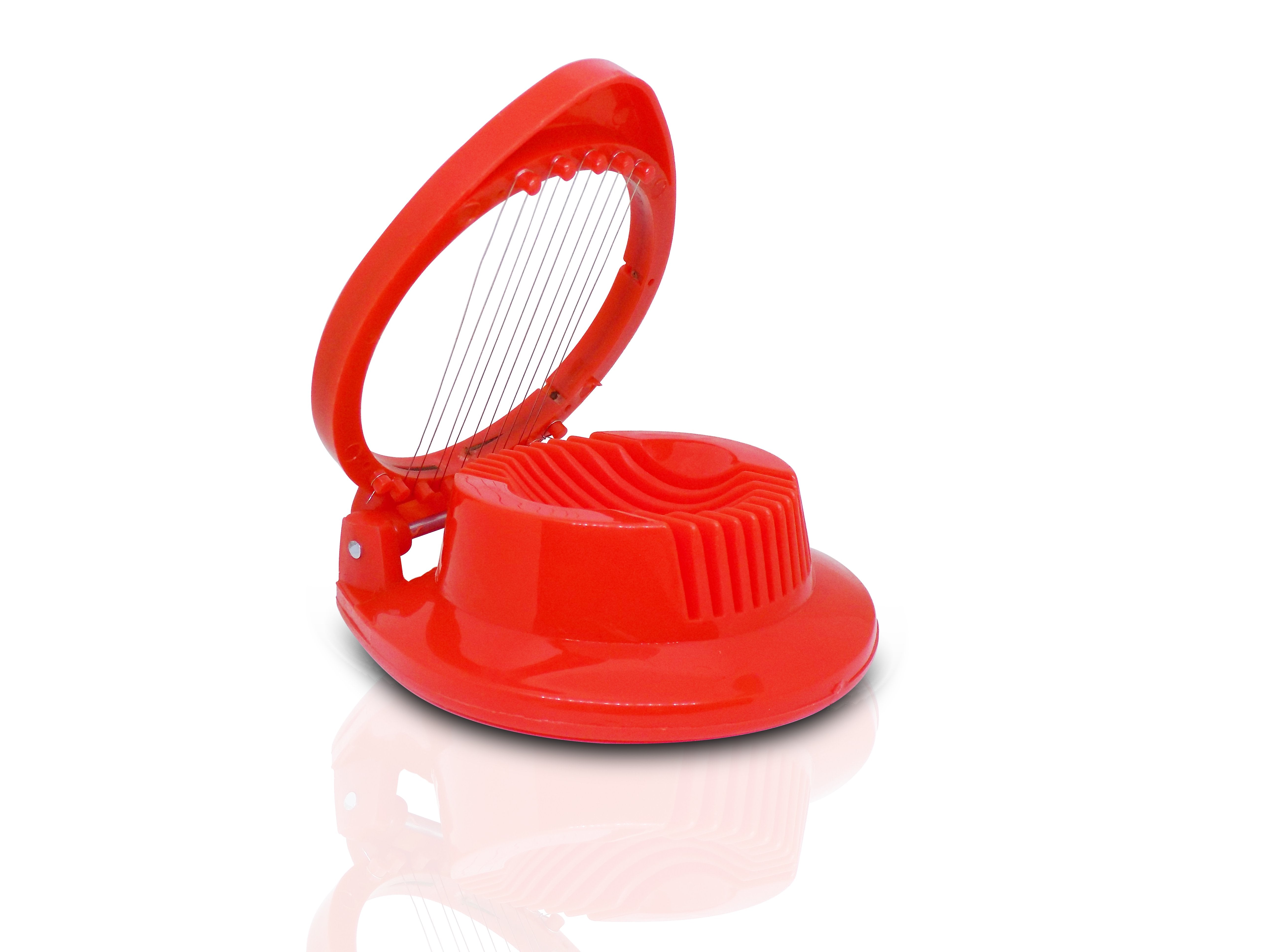 0138 plastic multi purpose egg cutter slicer