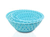 2088 multipurpose round storage plastic basket tray 3pcs