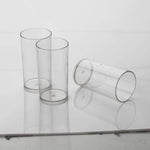 2027_maitri unbreakable stylish transparent glass set 350 ml 6 pcs set