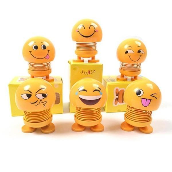 ambitionofcreativity in emoticon figure smiling face spring doll