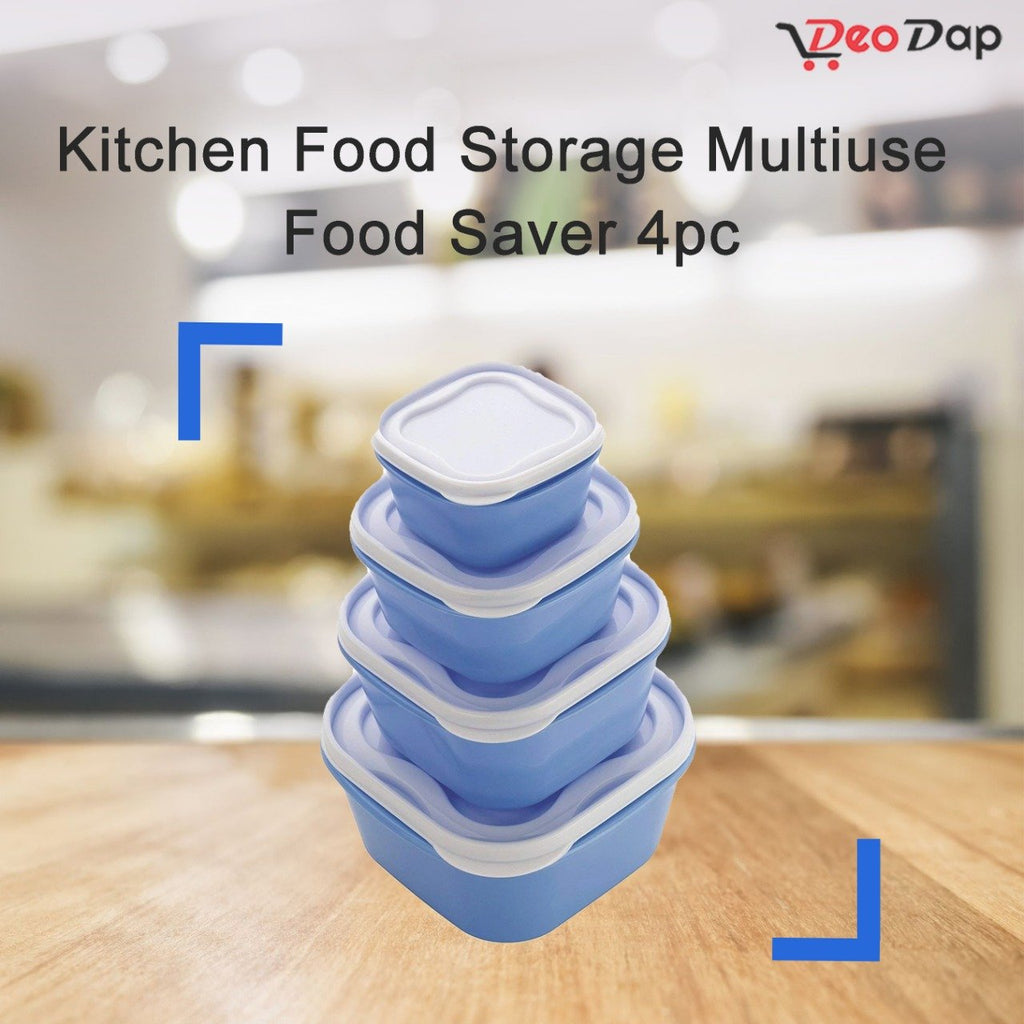 2029 kitchen food storage multiuse food saver 4pc