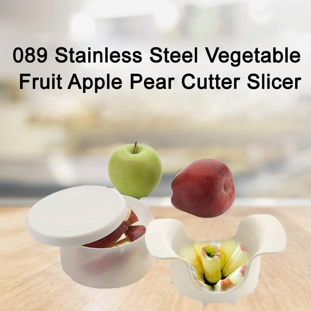 ambitionofcreativity in kitchen tools stainless steel vegetable fruit apple pear cutter slicer