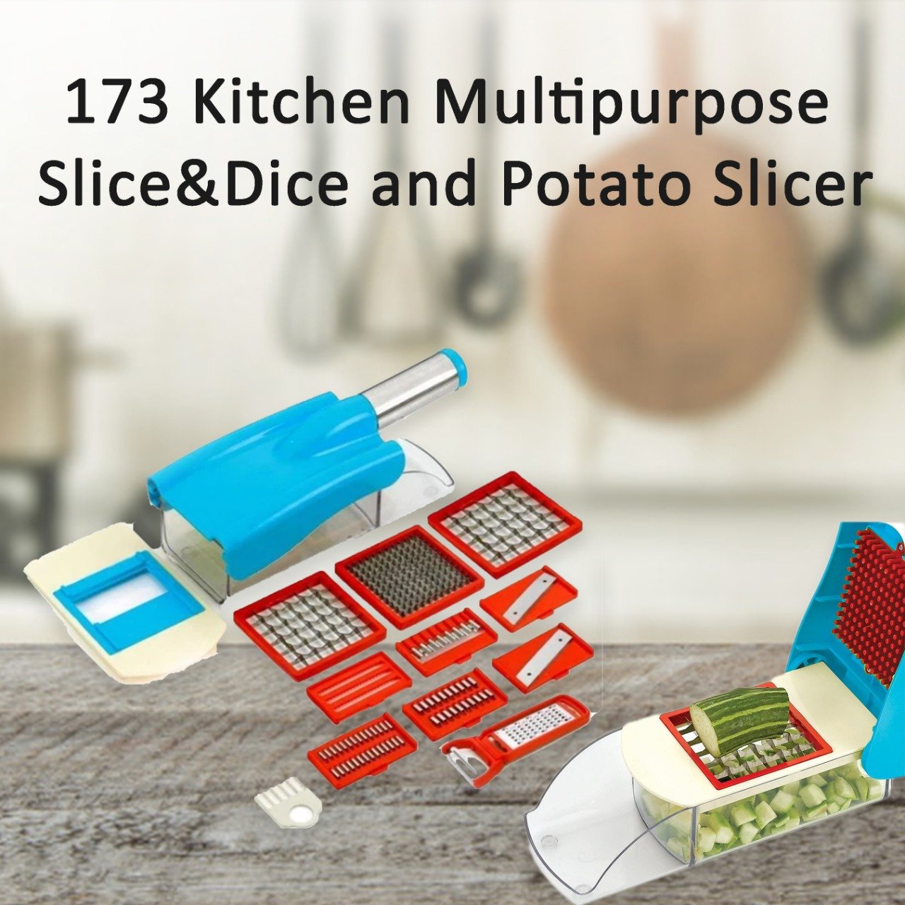 173 multipurpose slice dice and potato slicer