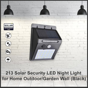 bright waterproof solar wireless security motion sensor led night light for home outdoor garden wall black 20 led lights