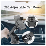 adjustable car mount universal phone holder with 360 degrees rotation for all smartphones multicolour