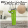 2048 plastic corn cutter stripper with stainless steel blades