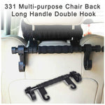 331_multi purpose chair back long handle double hook
