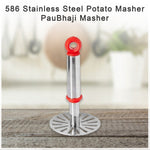 ambitionofcreativity in kitchen tools stainless steel potato masher paubhaji masher