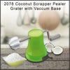 2078 coconut scrapper pealer grater with vaccum base