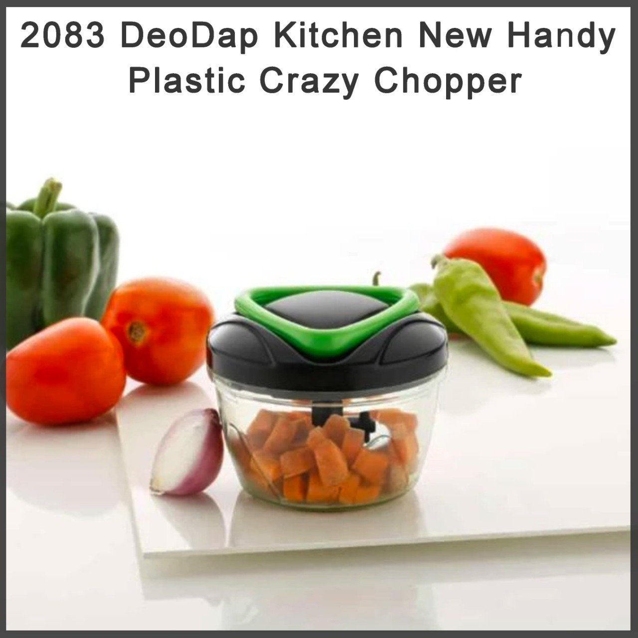 2083 Ambitionofcreativity.in Kitchen New Handy Plastic Crazy Chopper - Ambitionofcreativity.in - Kitchen - Ambitionofcreativity.in