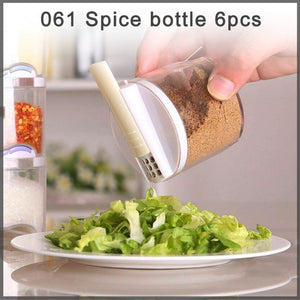 0061 Spice bottle 6pcs