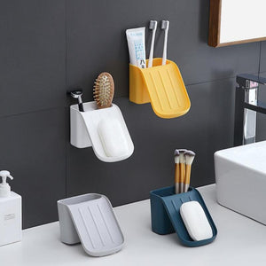 Wall Mounted Storage Box for Soap Sponge