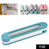 1122 multifunction folding slippers shoes hanger organizer rack