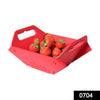 704 3 in 1 fruit vegetable chopping board wash folding basket