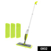 0802 cleaning 360 degree healthy spray mop with removable washable cleaning pad