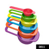 plastic measuring spoons for kitchen 6 pack