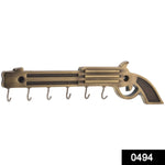 0494 gun shaped hook key holder