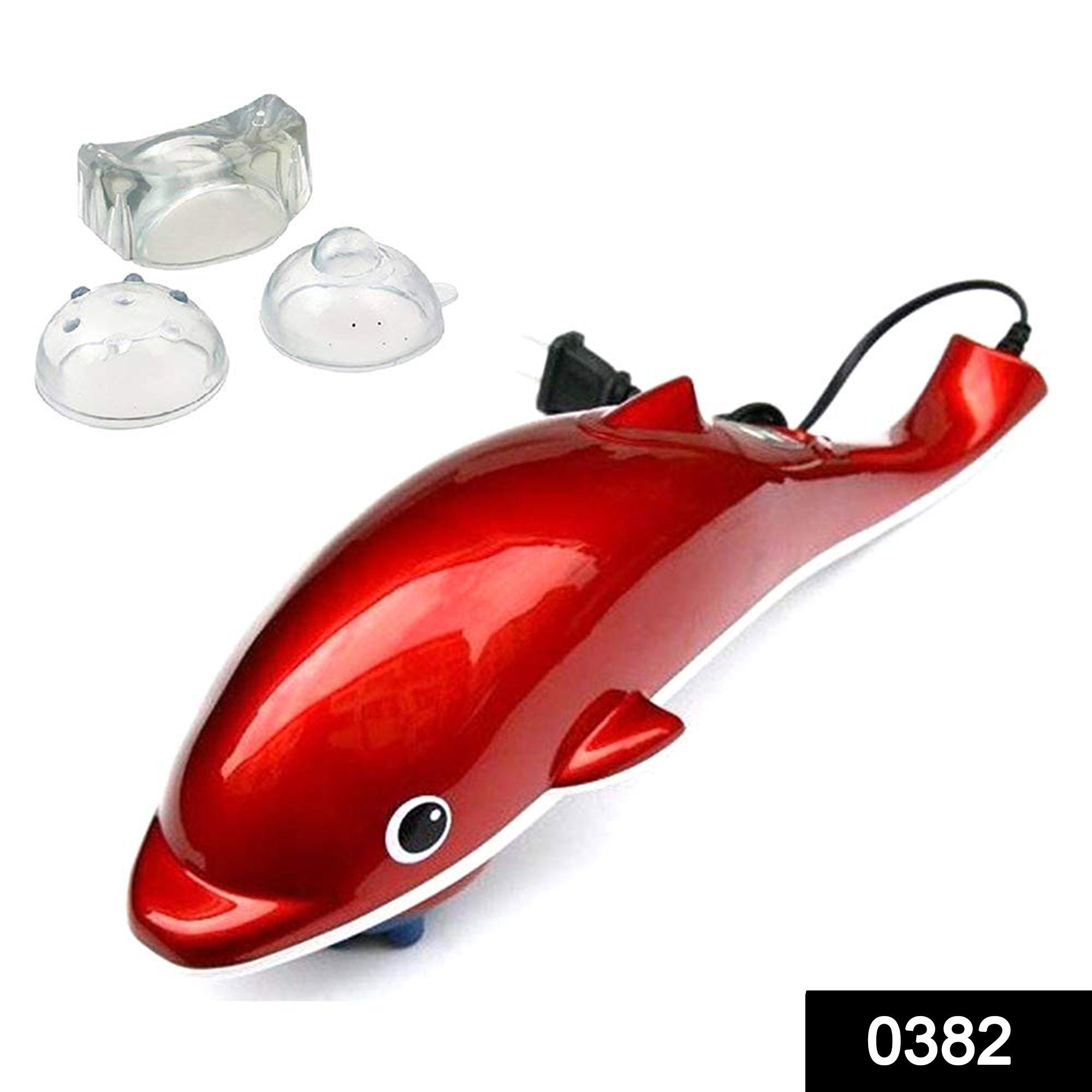 natation personal care 3 in 1 dolphin handheld massager with vibration magnetic far infrared therapy to aid in pain relief