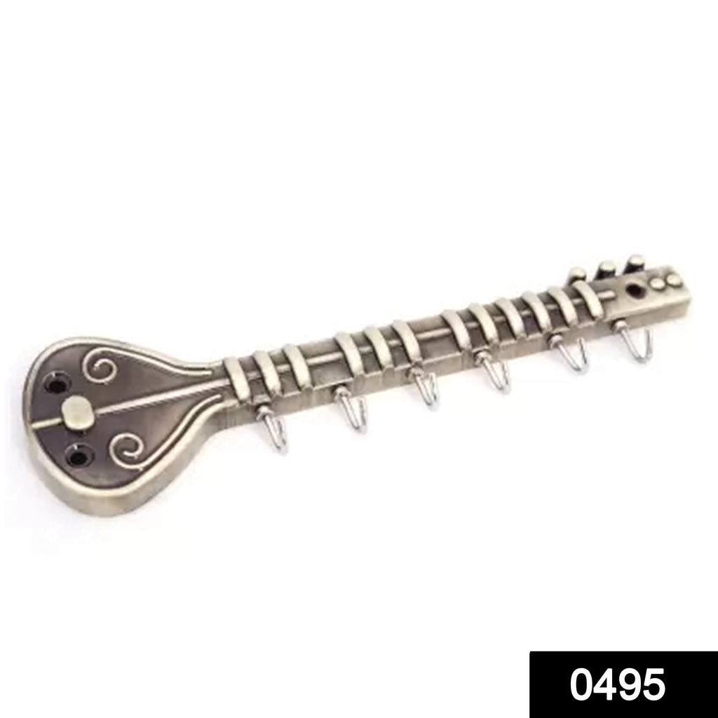 0495 guitar shaped wall key holder