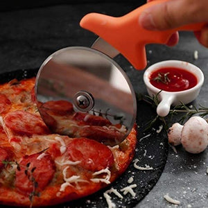 stainless steel pizza cutter pastry cutter sandwiches cutter multicolour