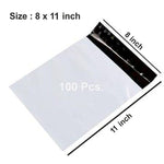 0928 tamper proof polybag pouches cover for shipping packing size 8x12
