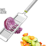 2142 6 in 1 stainless steel kitchen chips chopper cutter slicer and grater with handle