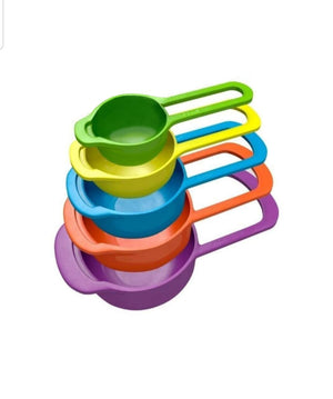 0783 big plastic measuring spoons set of 5