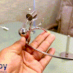 Stainless Balancing bro for Meditation, Entertainment, Office - Home decorations and Gift.