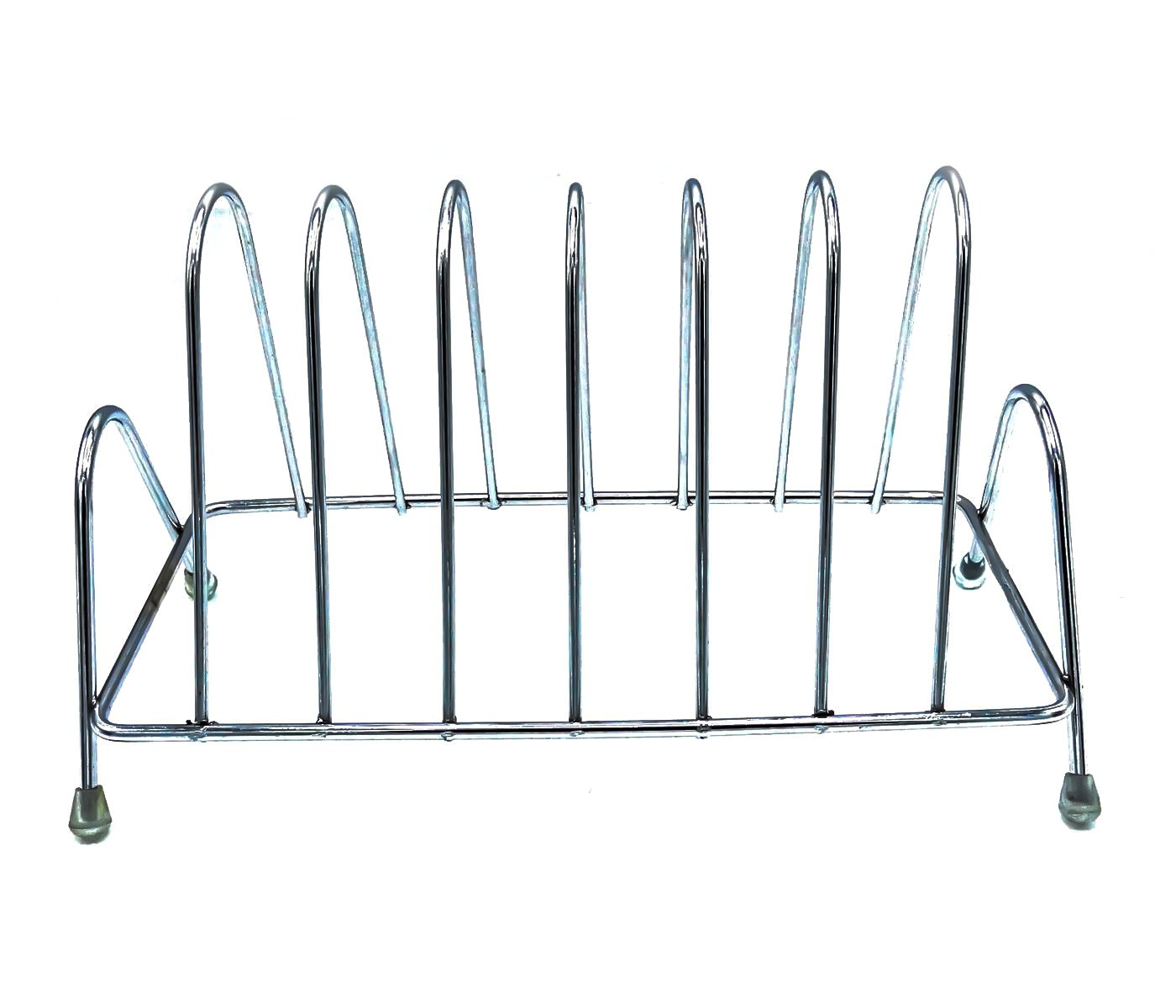 2135 stainless steel square plate rack stand holder for kitchen