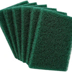 3438 scrub sponge cleaning pads aqua green