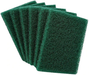 3438 scrub sponge cleaning pads aqua green