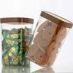 2260 airtight transparent food container set for multipurpose use 1260 ml set of 2