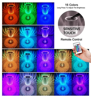 (🔥Hot Sale NOW- SAVE 48% OFF) Touching Control Crystal Lamp 💎