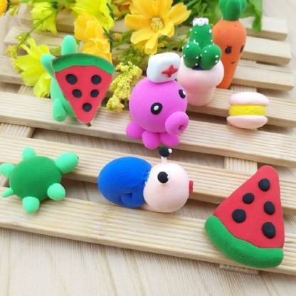 1915 non toxic creative dough clay 5 different colors pack of 5 pcs