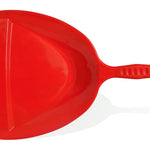 2113 heavy duty plastic dustpan with handle durable lightweight multi surface dust pan