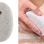 1252 oval shape stone foot heel scrubber for unisex foot scrubber stone