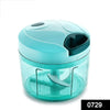 0729 manual handy vegetables chopper blender 725 ml