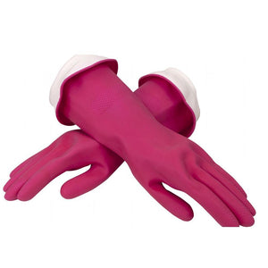 665 flock gloves pink