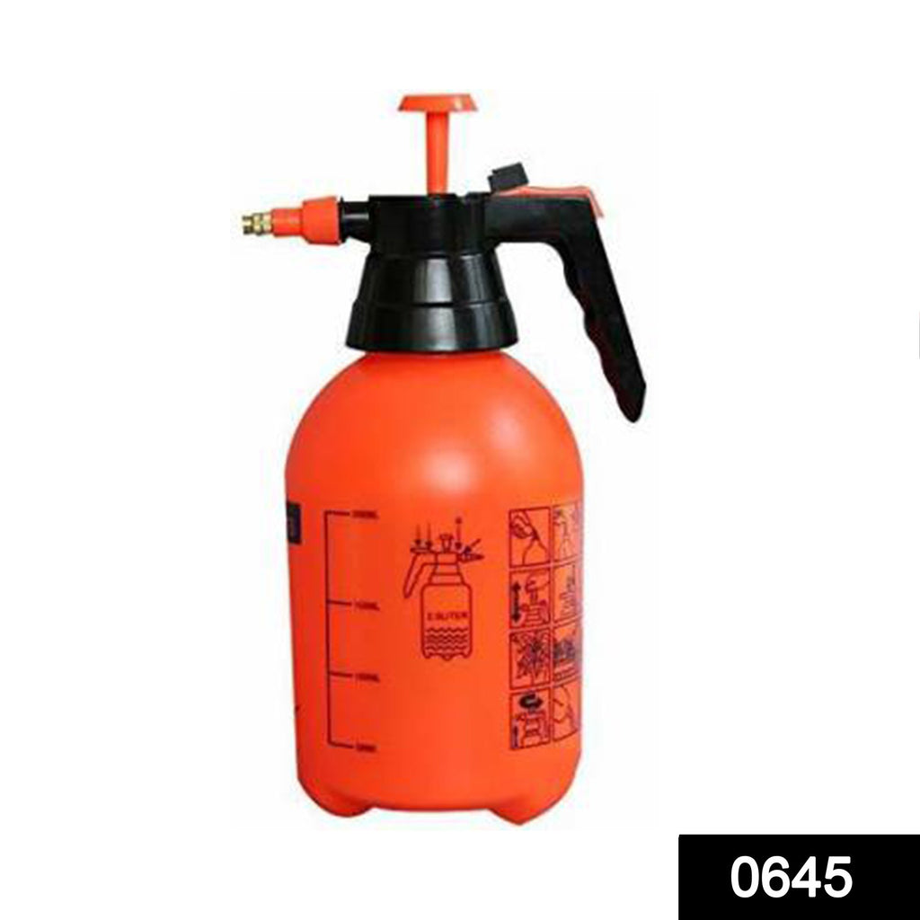 0645 water sprayer hand held pump pressure garden sprayer 2 l